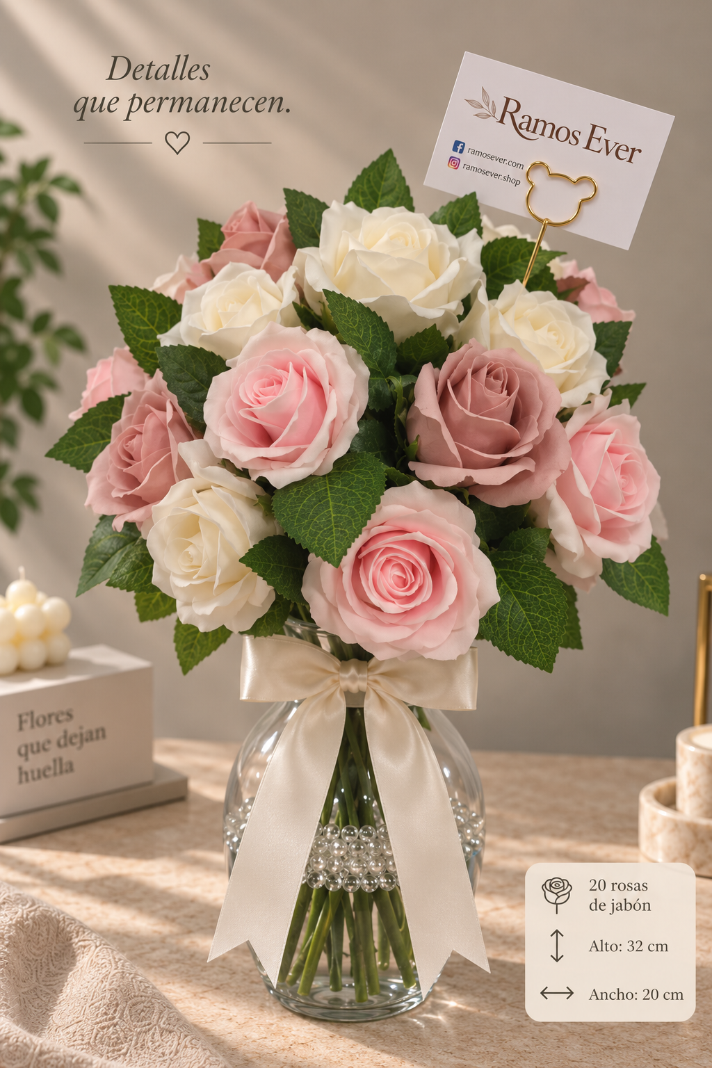 12 ROSAS DULCE SUSPIRO